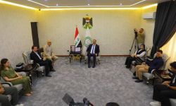 المبرقع يقدم منحة مهرجان العراق السينمائي الدولي لأفلام الشباب